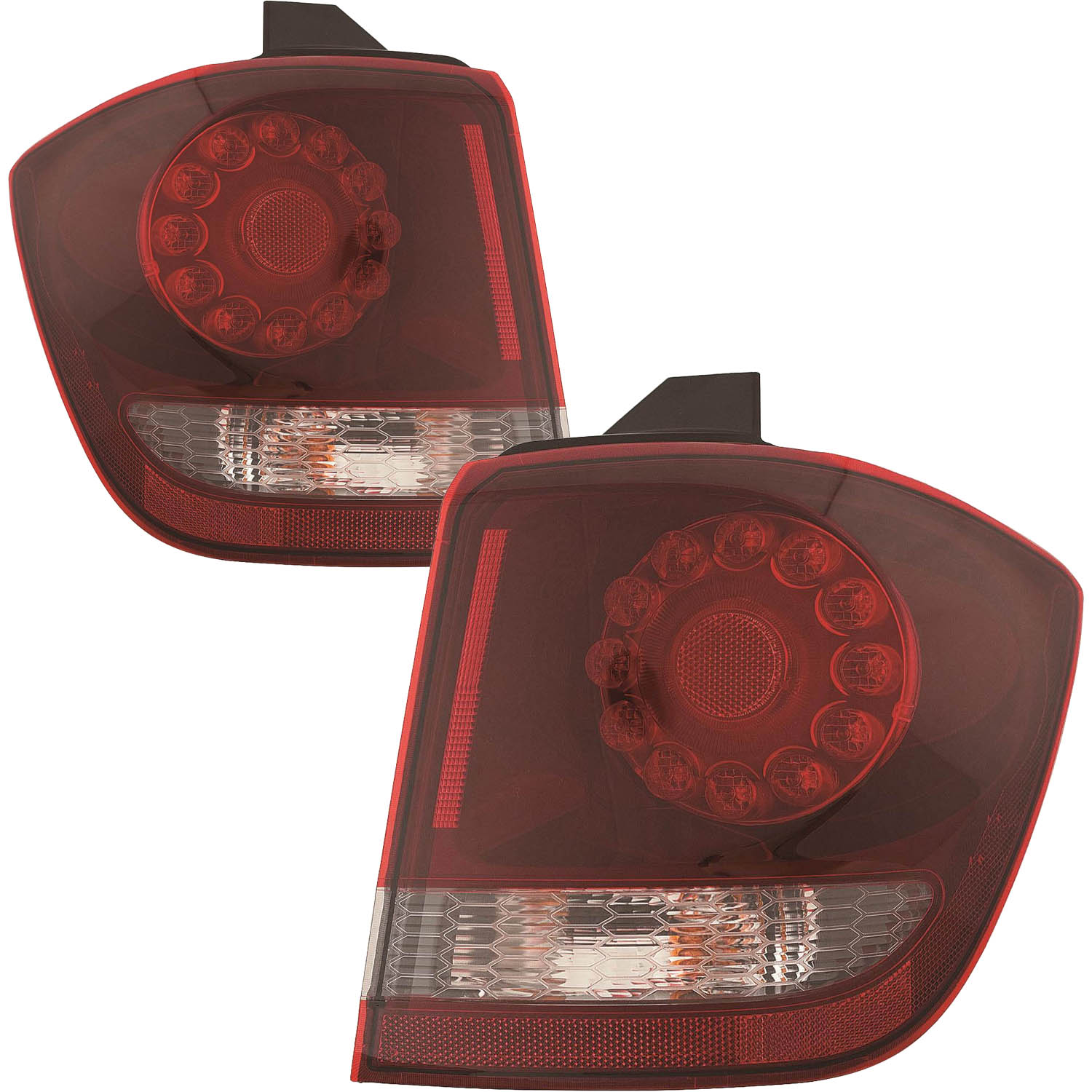 Tail Light Set For 09-20 Dodge Journey; CAPA Certified