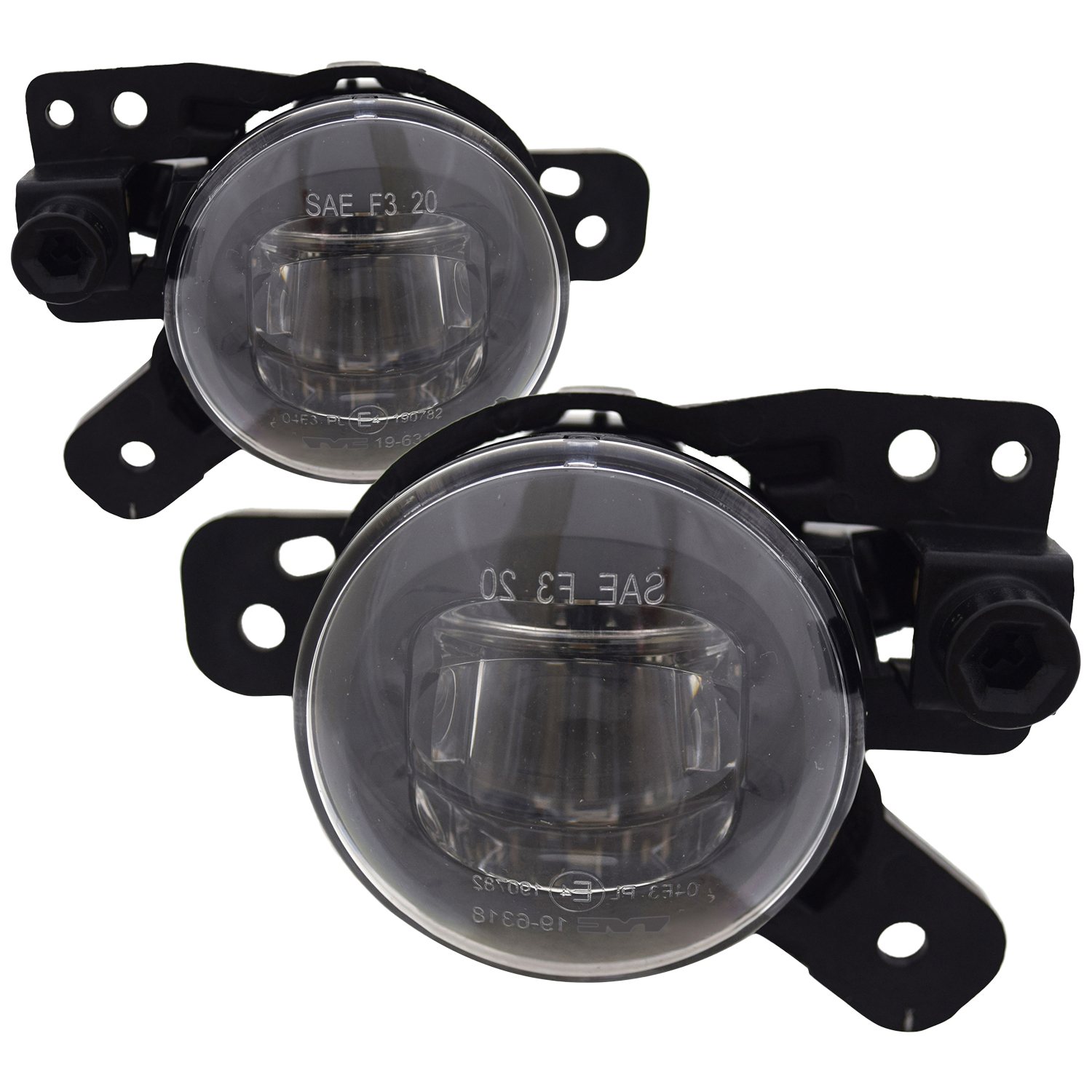 Fog Light Set For 24-25 GMC Sierra 3500 HD; CAPA Certified