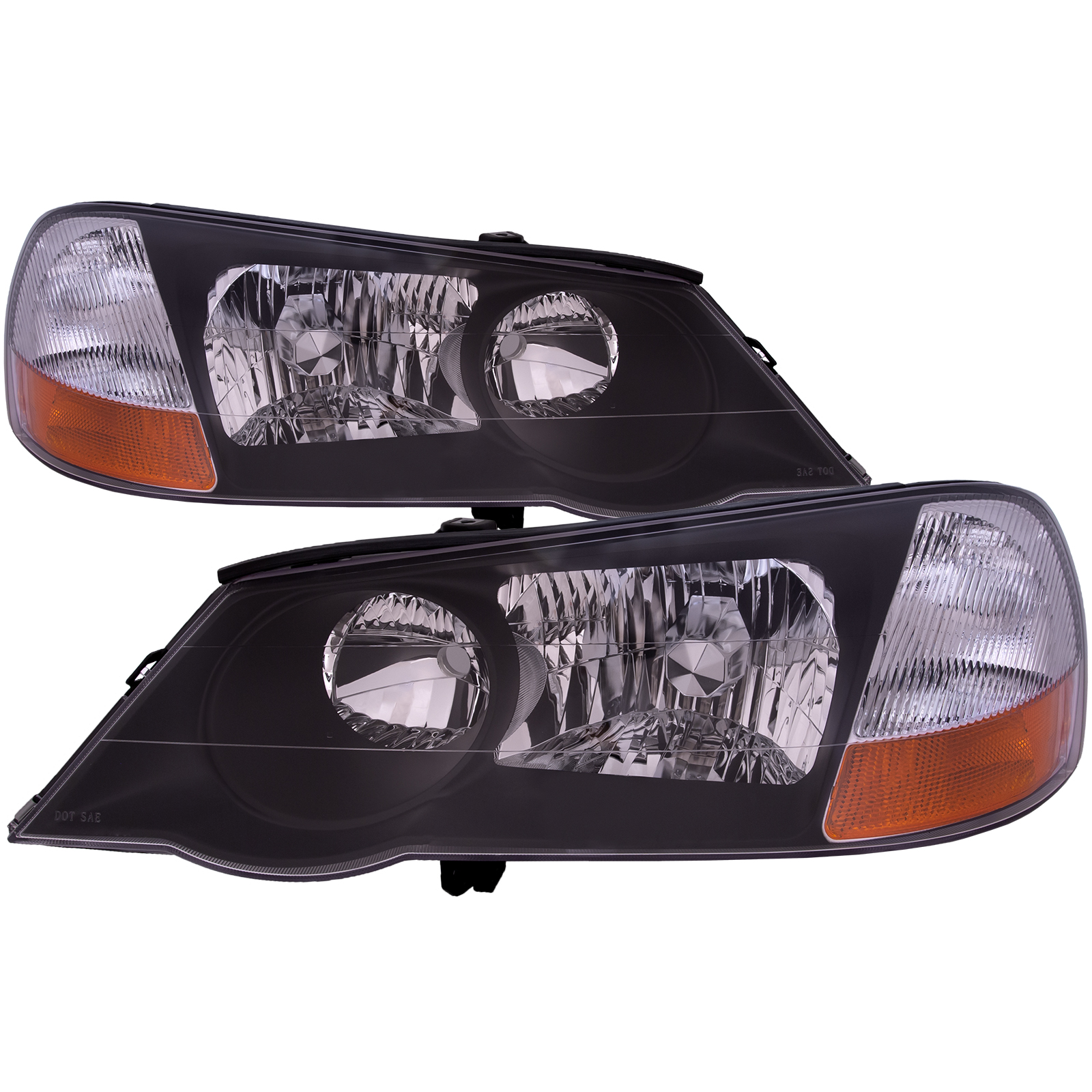 Headlight Set For 02-03 Acura TL