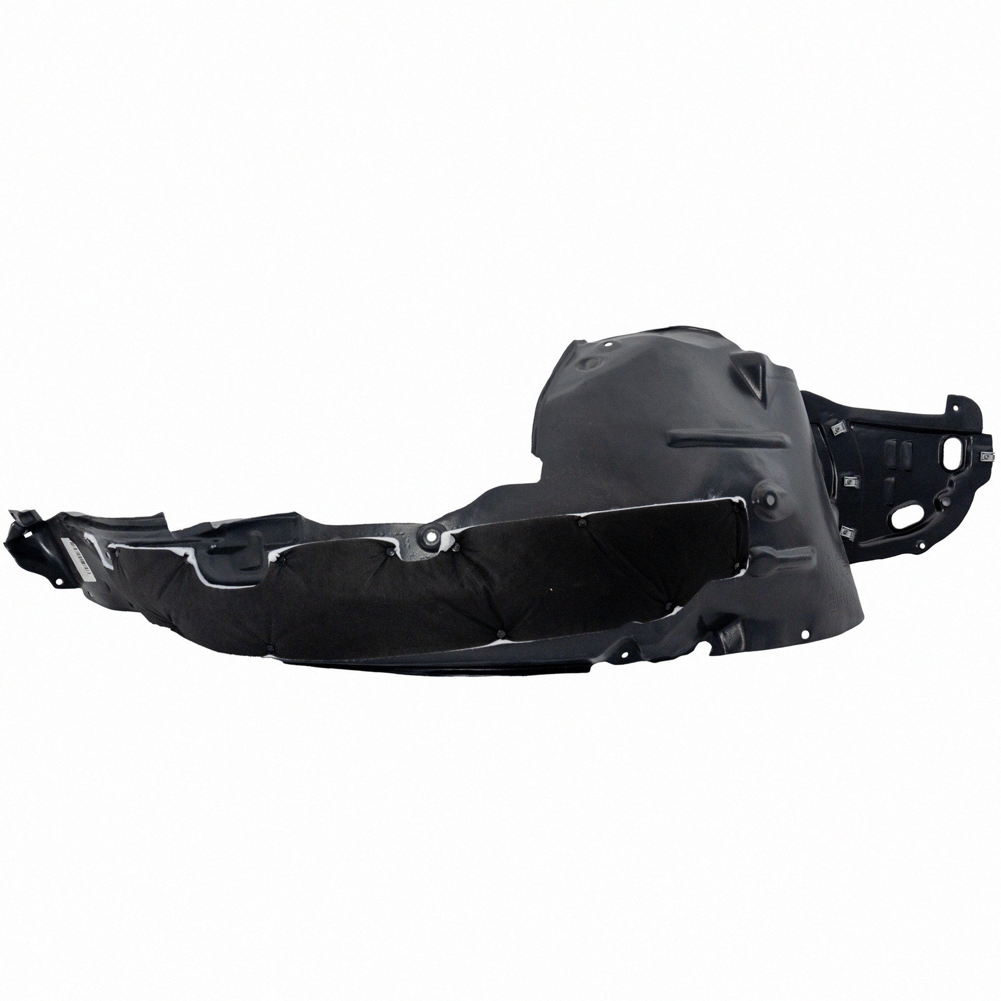 Right Passenger Side Fender Liner For 15-17 Acura TLX; CAPA Certified