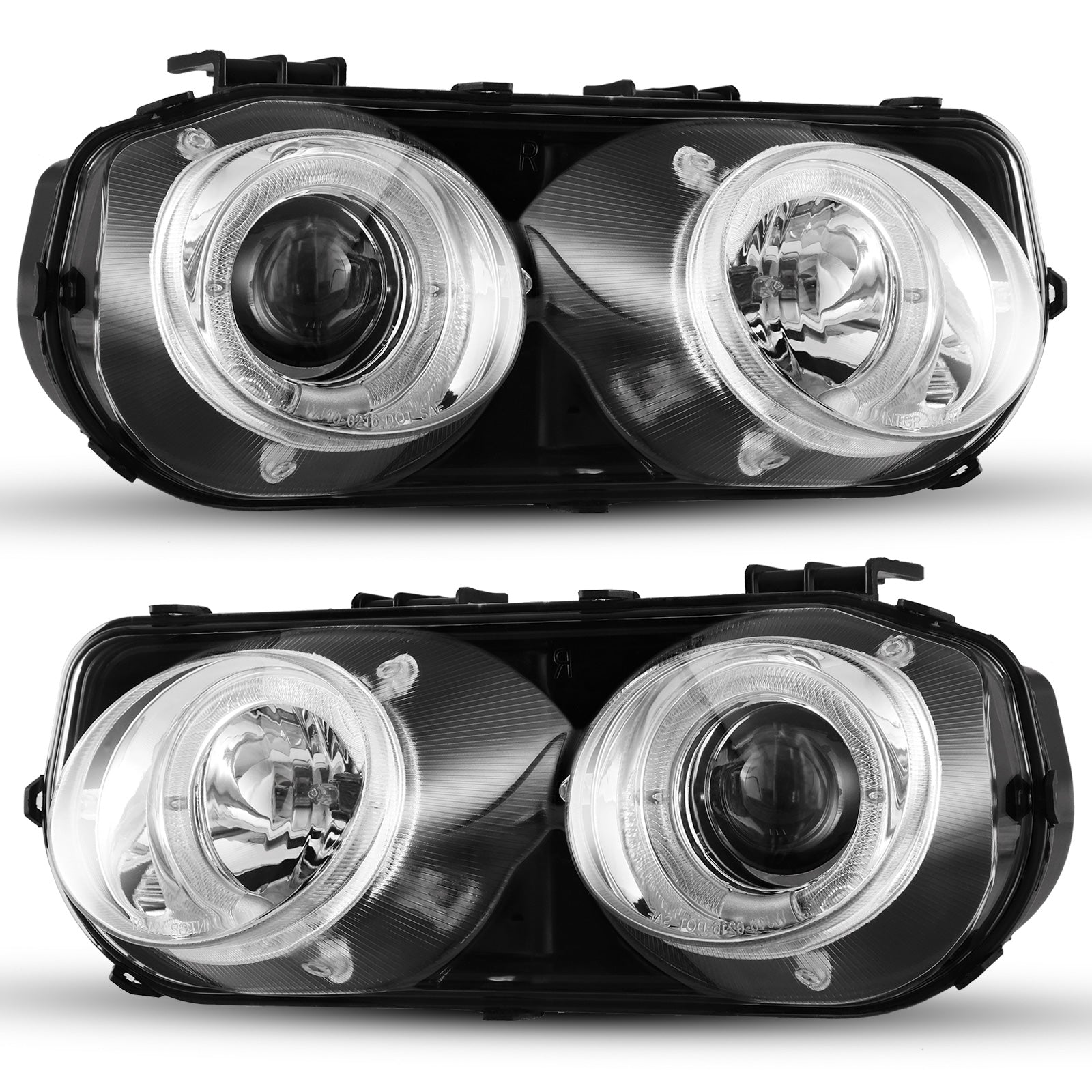 Headlight Set For 94-97 Acura Integra