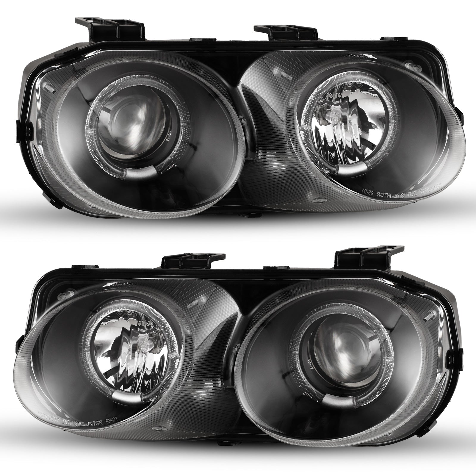 Headlight Set For 94-97 Acura Integra