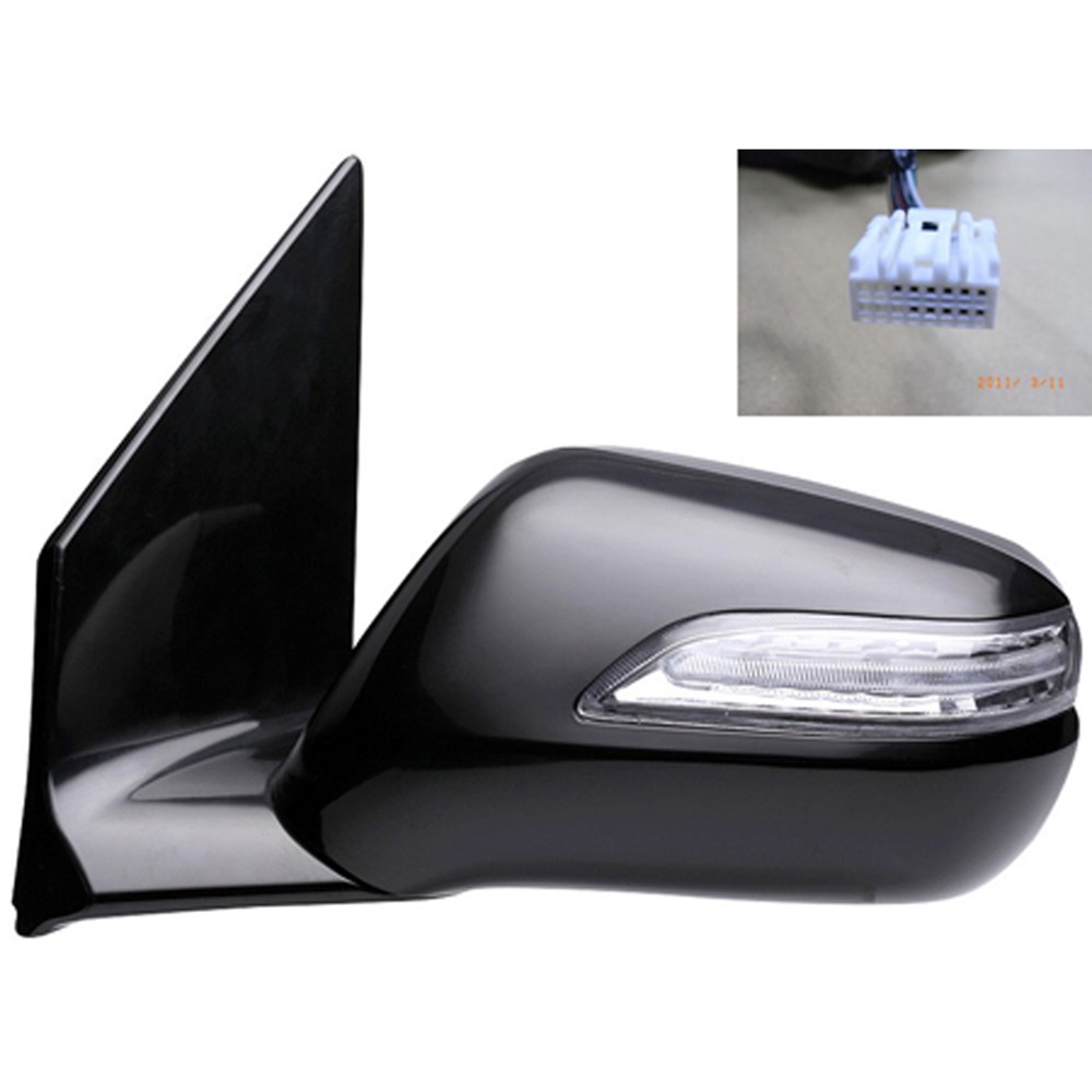 Left Driver Side Door Mirror For 07-09 Acura MDX