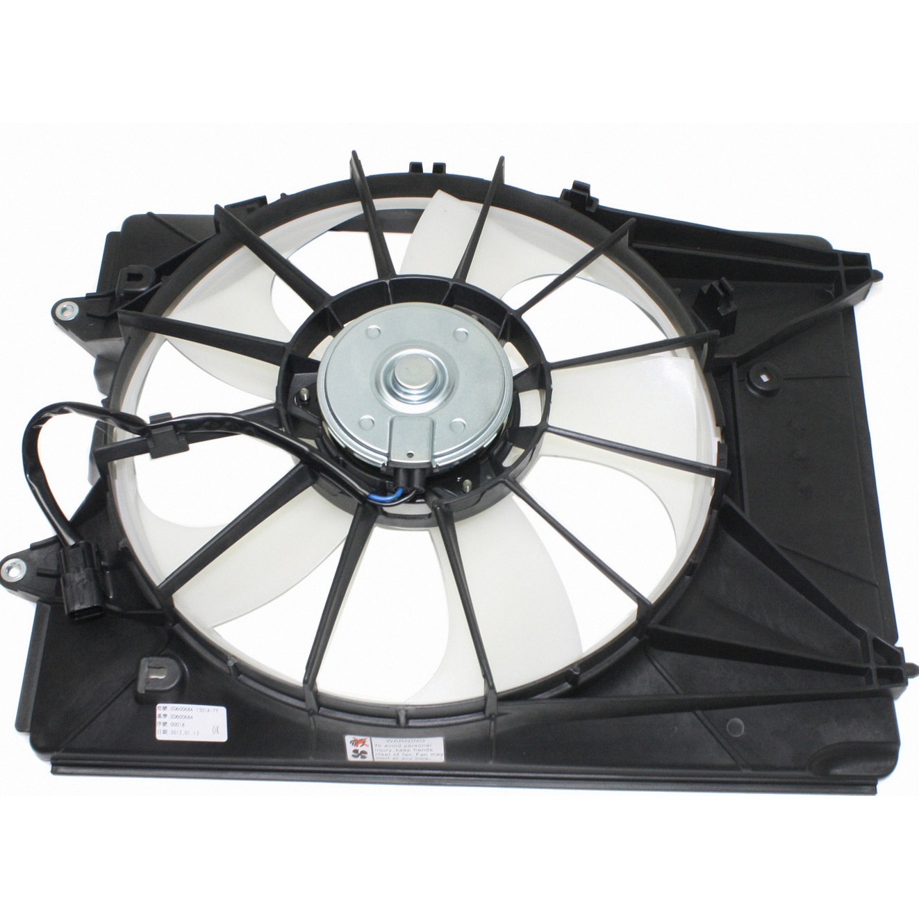 Left Driver Side Engine Cooling For 14-20 Acura MDX, 19-21 Honda Passport, 16-21 Honda Pilot, 17-22 Honda Ridgeline