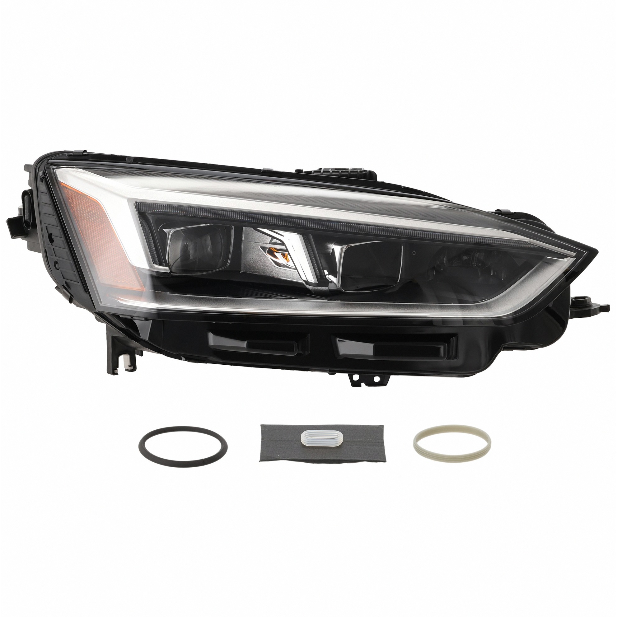 Right Passenger Side Headlight For 18-19 Audi A5 Quattro, 18-19 Audi A5 Sportback, 18-19 Audi S5, 18-19 Audi S5 Sportback; CAPA Certified