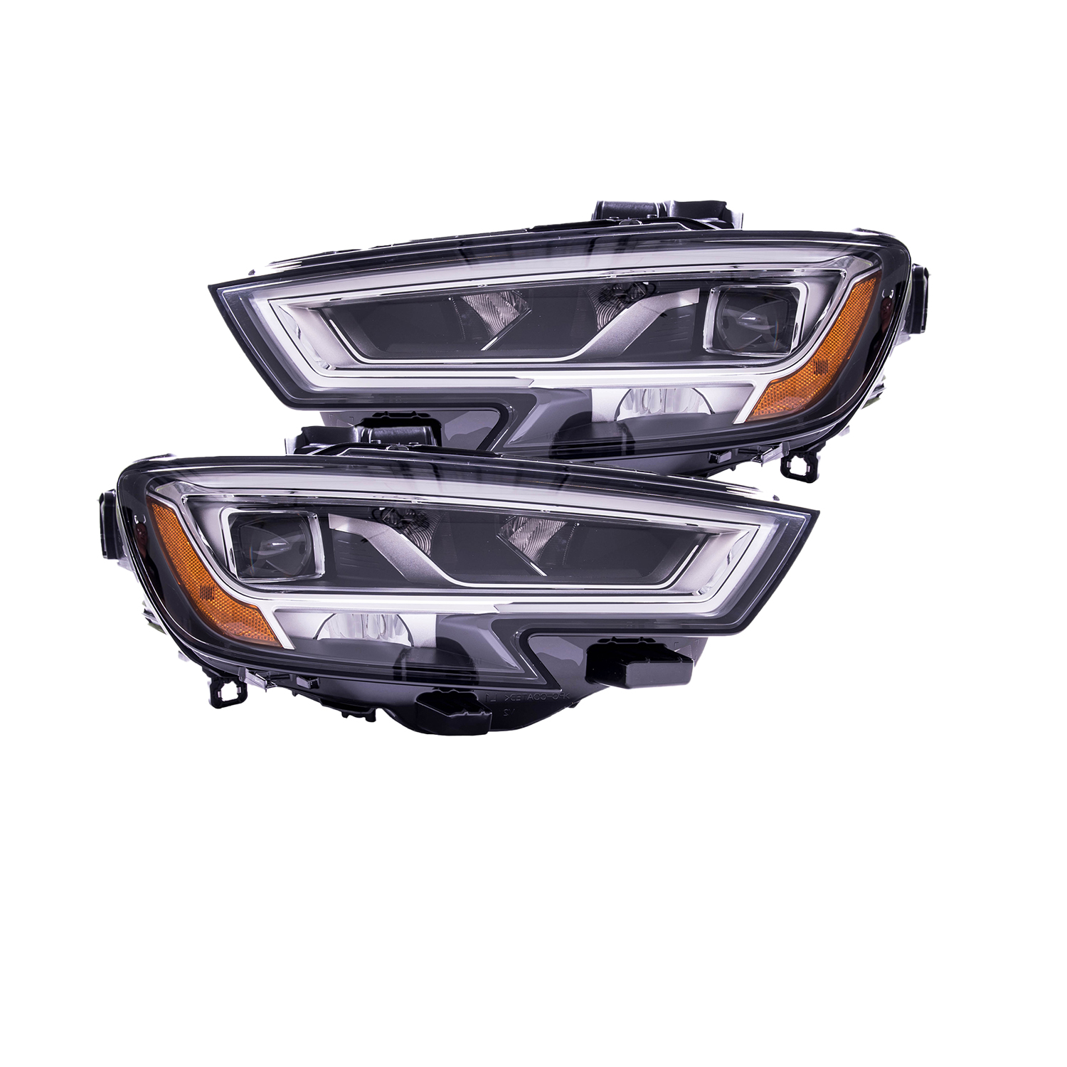 Headlight Set For 17-20 Audi A3, 17-20 Audi S3