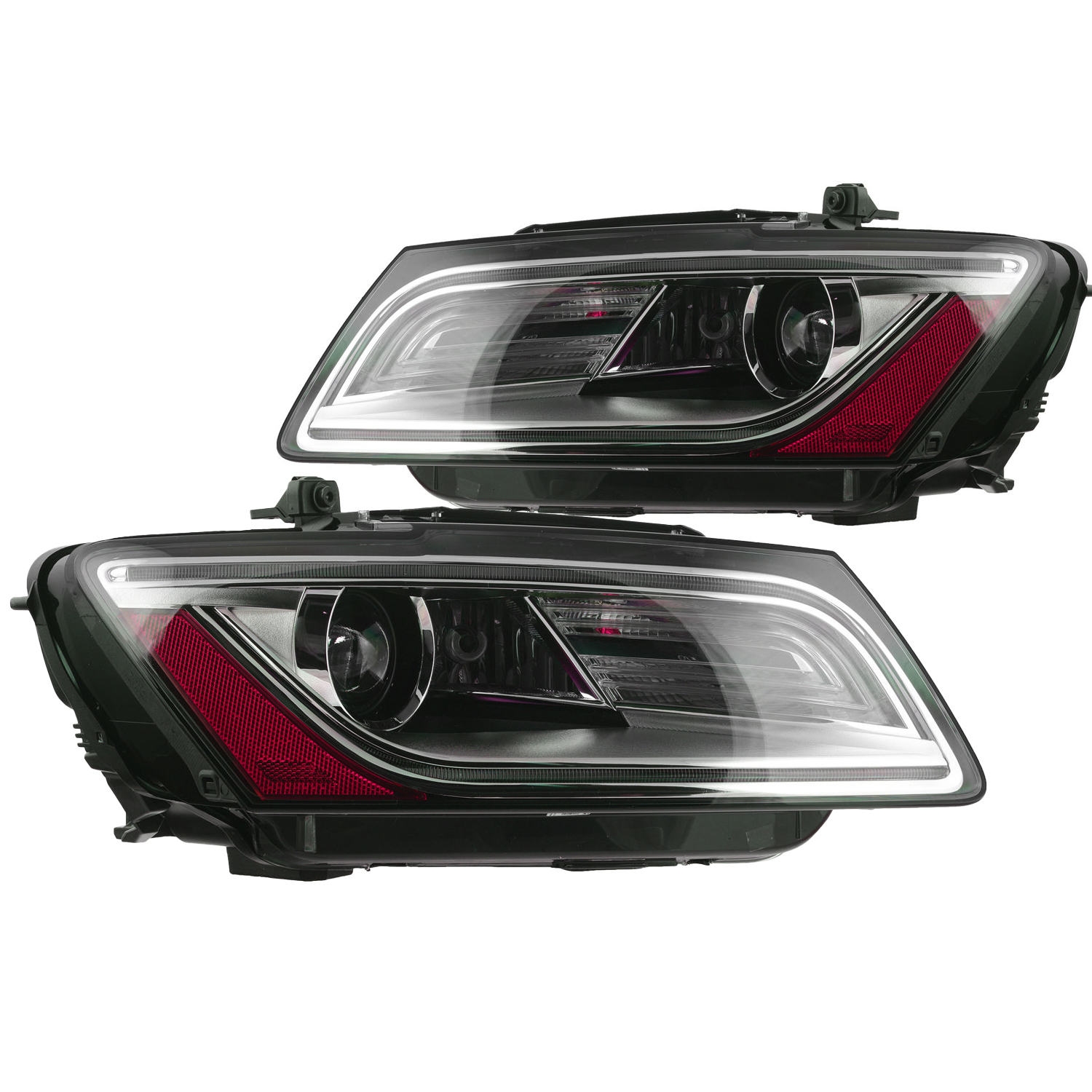 Headlight Set For 13-17 Audi Q5, 14-17 Audi SQ5