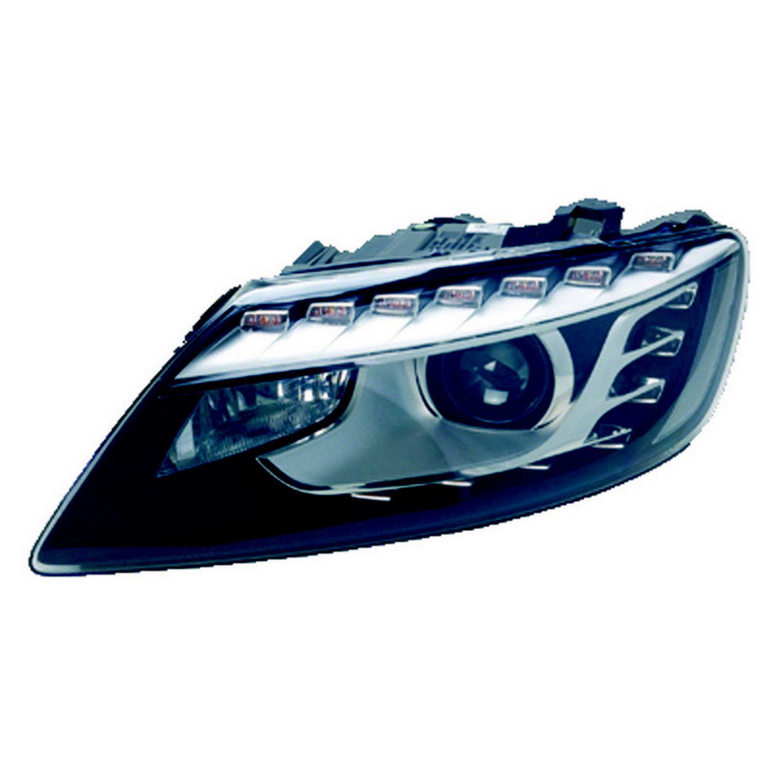 Left Driver Side Headlight For 10-15 Audi Q7