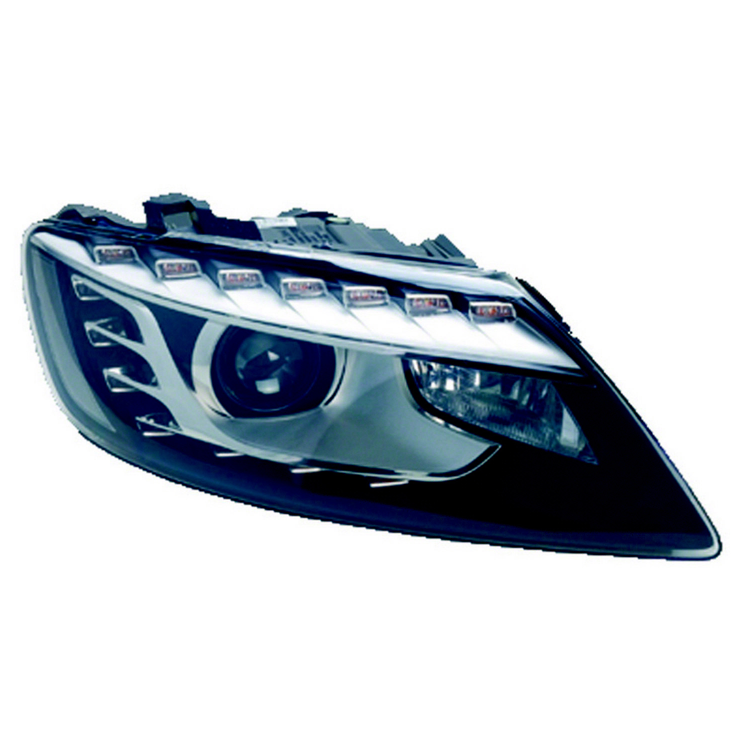 Right Passenger Side Headlight For 10-15 Audi Q7