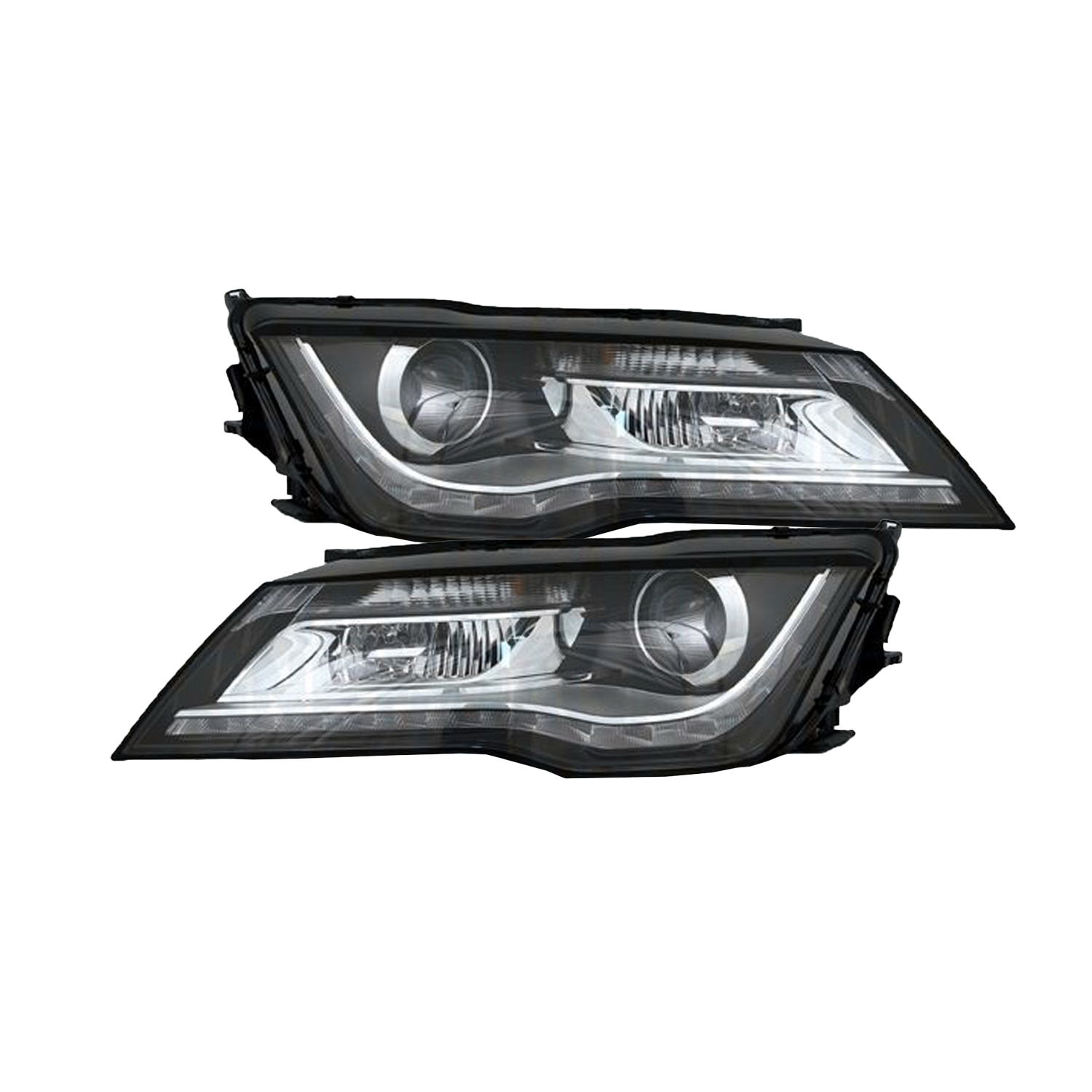 Headlight Set For 12-18 Audi A7 Quattro, 13-18 Audi S7