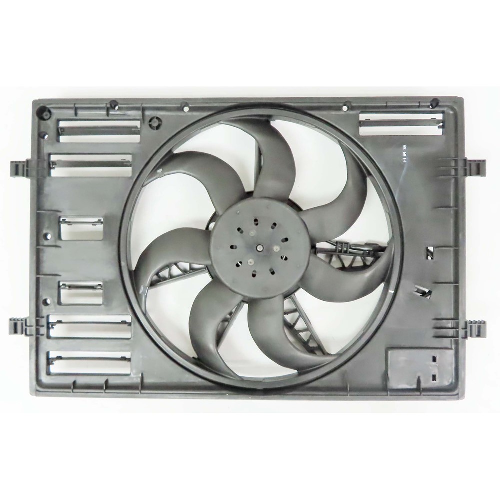 Dual Radiator And Condenser Fan Assembly For 16-18 Audi A3 Sportback e-tron
