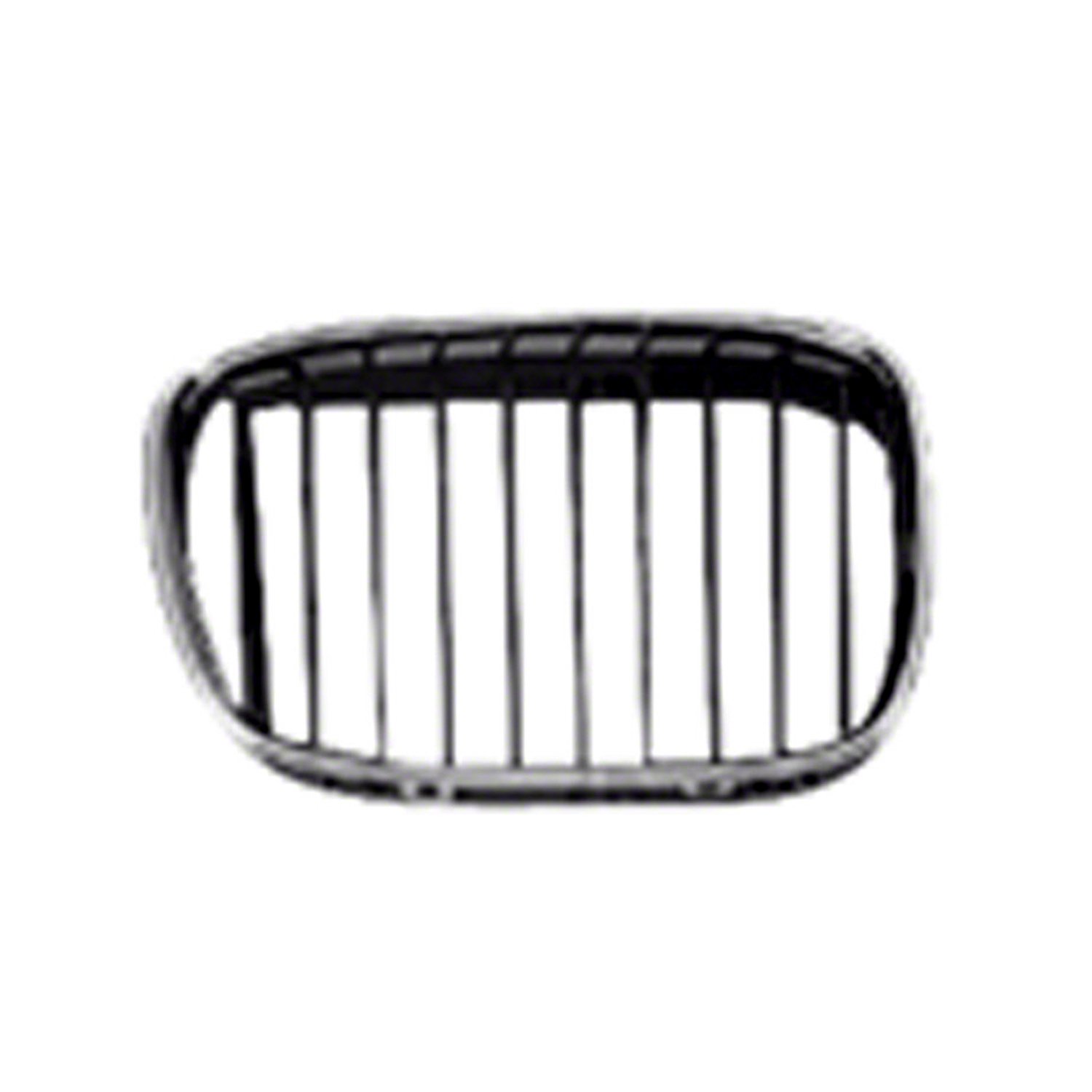 Right Passenger Side Grille For 97-03 BMW 528i, 97-00 BMW 540i