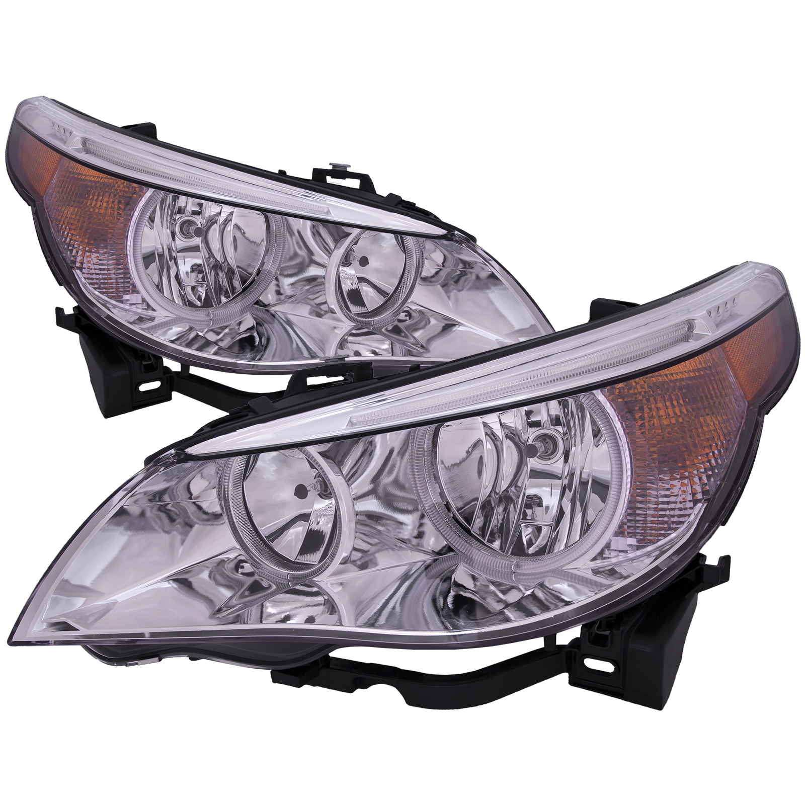 Headlight Set For 04-07 BMW 525i, 04-07 BMW 530i, 04-05 BMW 545i, 04-07 BMW 550i