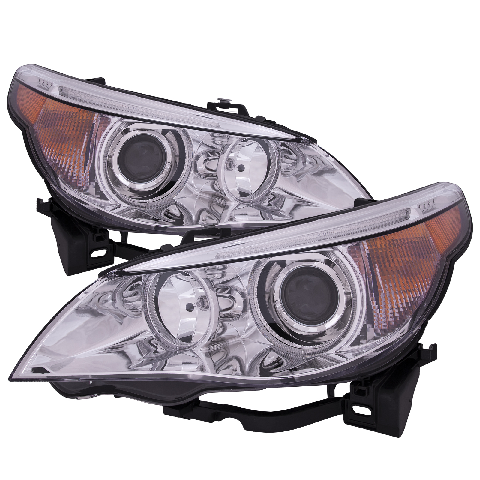 Headlight Set For 04-07 BMW 525i, 04-07 BMW 530i, 04-05 BMW 545i