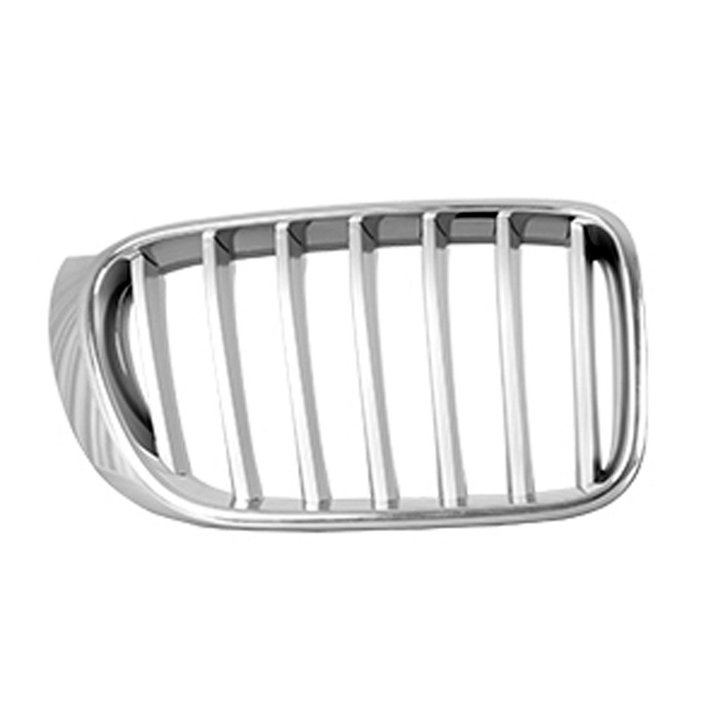 Right Passenger Side Grille For 11-17 BMW X3, 15-18 BMW X4; CAPA Certified