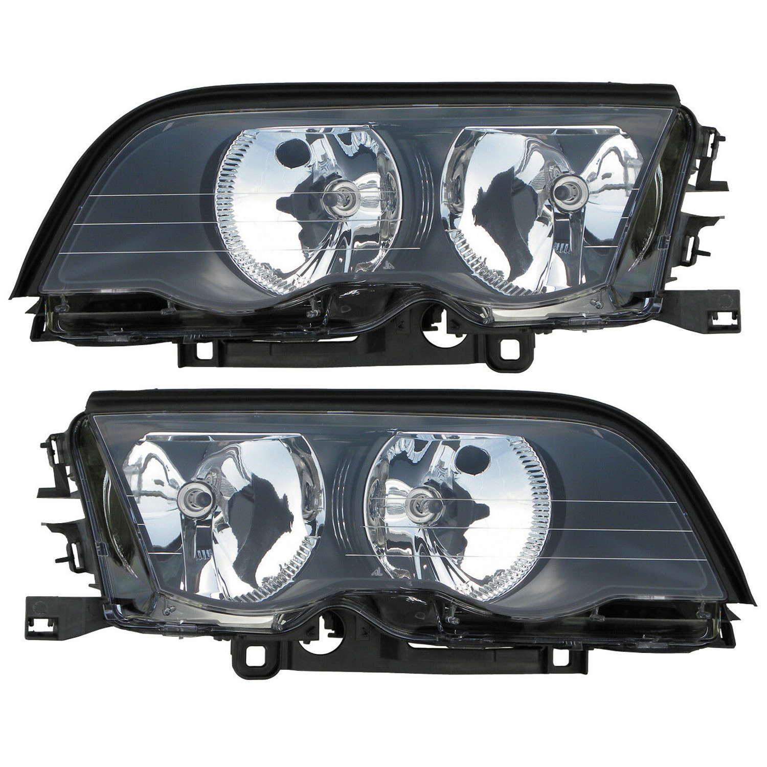 Headlight Set For 99-00 BMW 323i, 01 BMW 325i, 99-00 BMW 328i, 01 BMW 330i