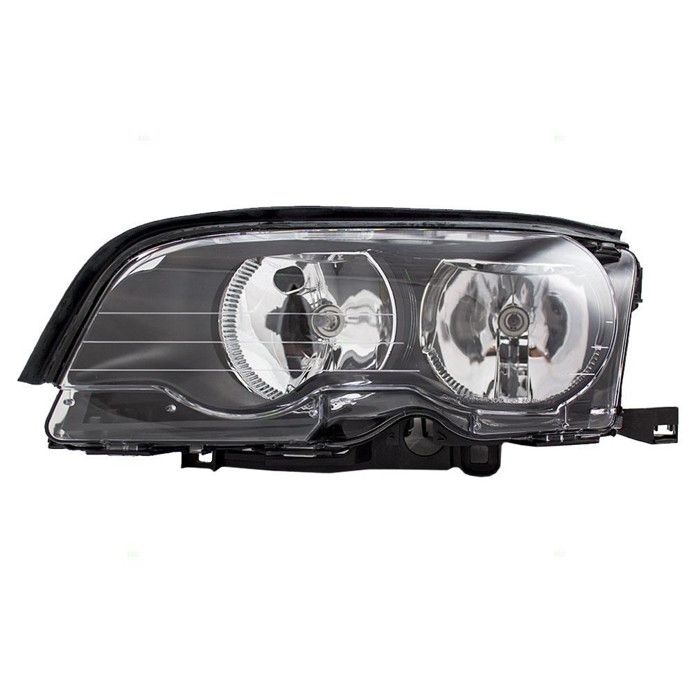 Left Driver Side Headlight For 02-03 BMW 325Ci, 02-03 BMW 330Ci, 02-06 BMW M3