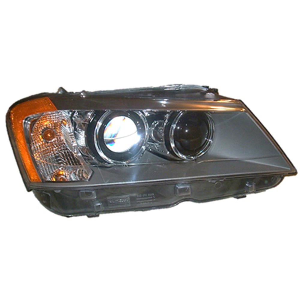 Right Passenger Side Headlight For 11-14 BMW X3