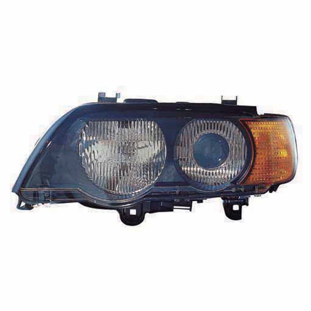 Left Driver Side Headlight For 00-03 BMW X5