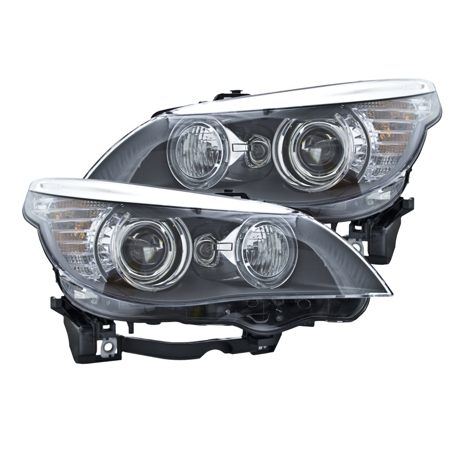 Headlight Set For 08-10 BMW 528i, 08-10 BMW 535i, 08-10 BMW 550i, 08-10 BMW M5