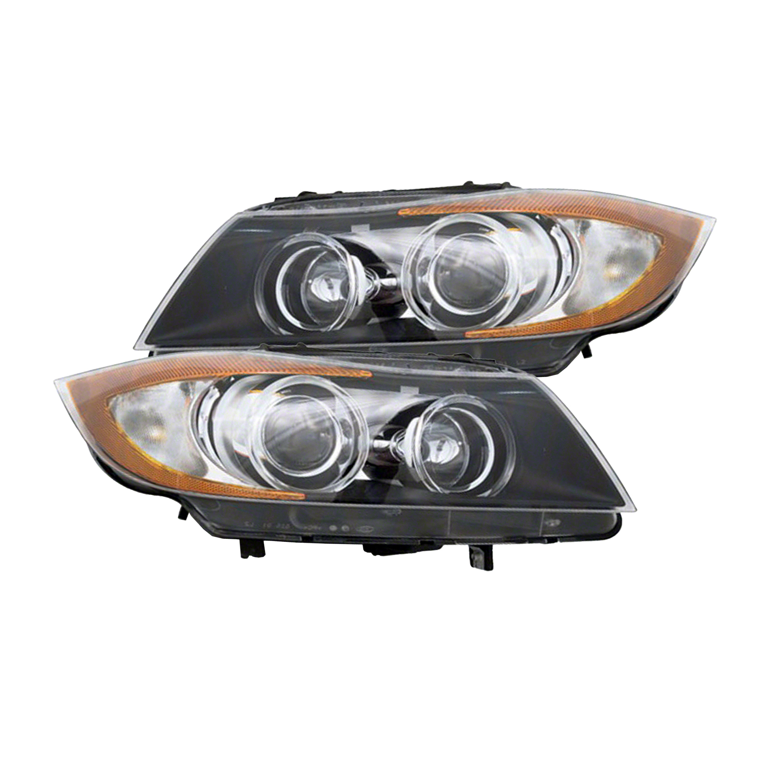Headlight Set For 06-08 BMW 325i, 06-08 BMW 328i, 06-08 BMW 330i, 06-08 BMW 335i
