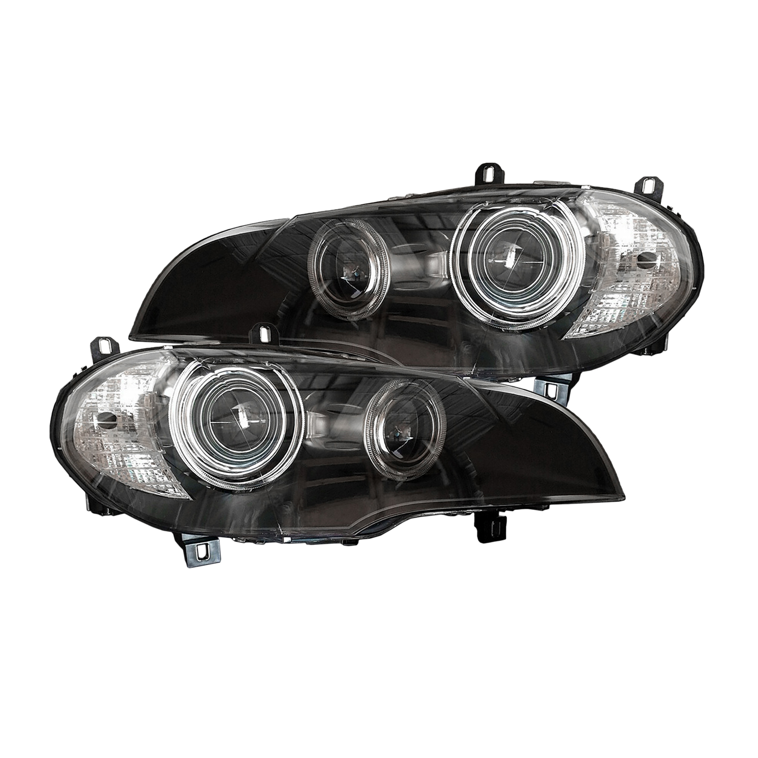 Headlight Set For 07-10 BMW X5