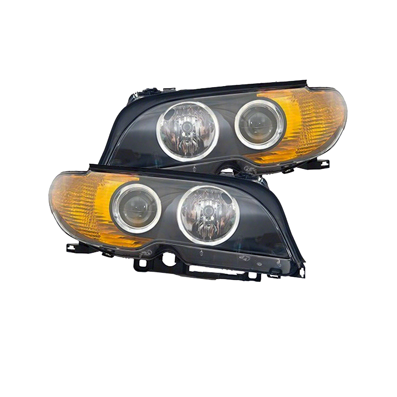 Headlight Set For 03-06 BMW 325i