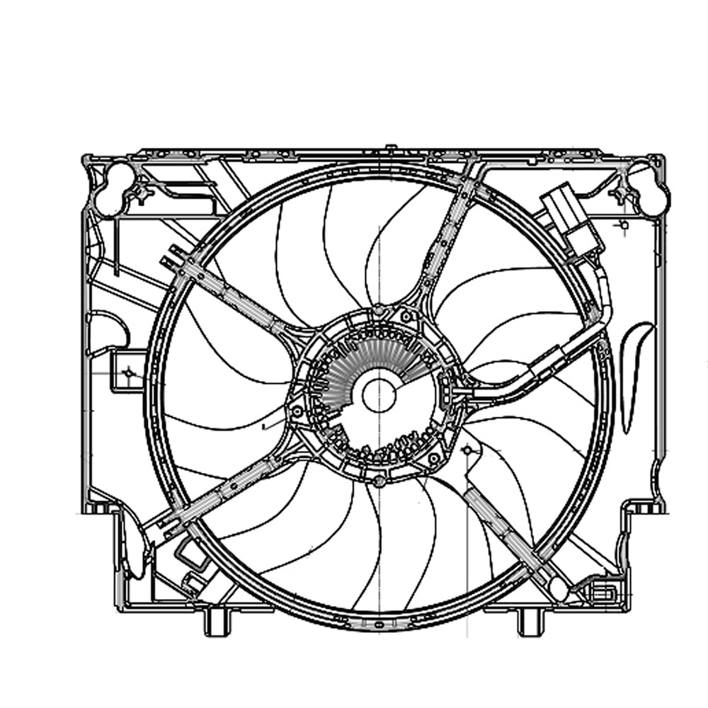 Engine Cooling For 2008-2010 BMW
