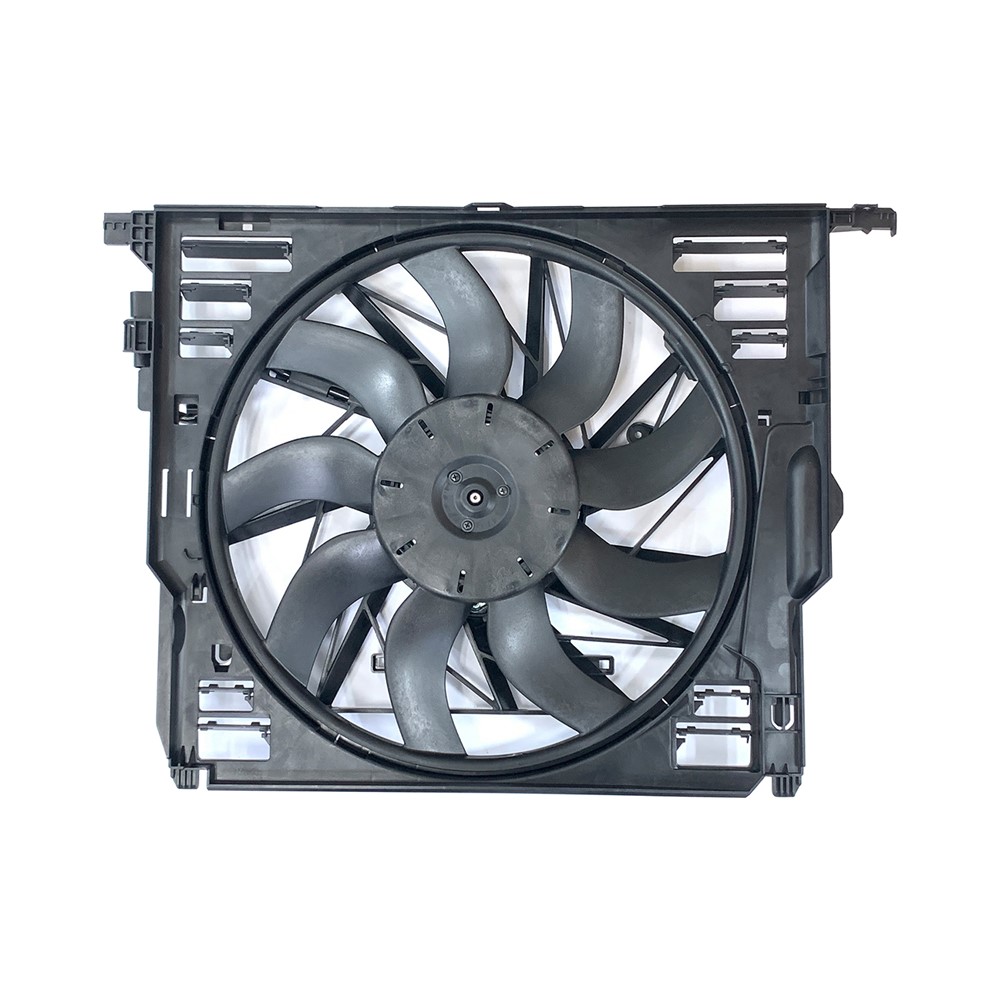 Dual Radiator And Condenser Fan Assembly For 2010-2019 BMW