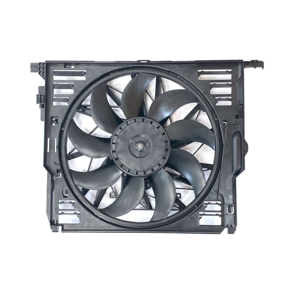 Dual Radiator And Condenser Fan Assembly For 2009-2019 BMW