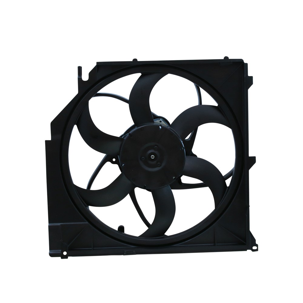 Dual Radiator And Condenser Fan Assembly For 04-10 BMW X3
