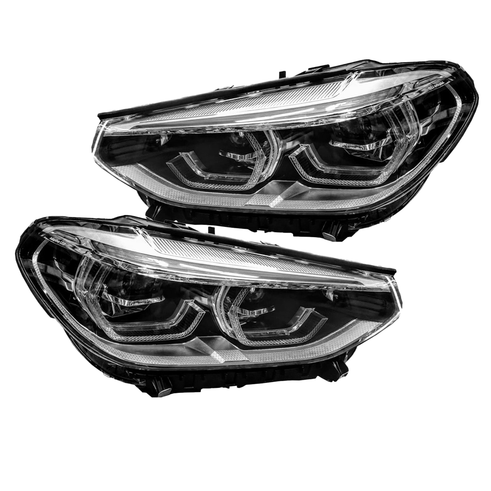 Headlight Set For 18-21 BMW X3, 19-21 BMW X4