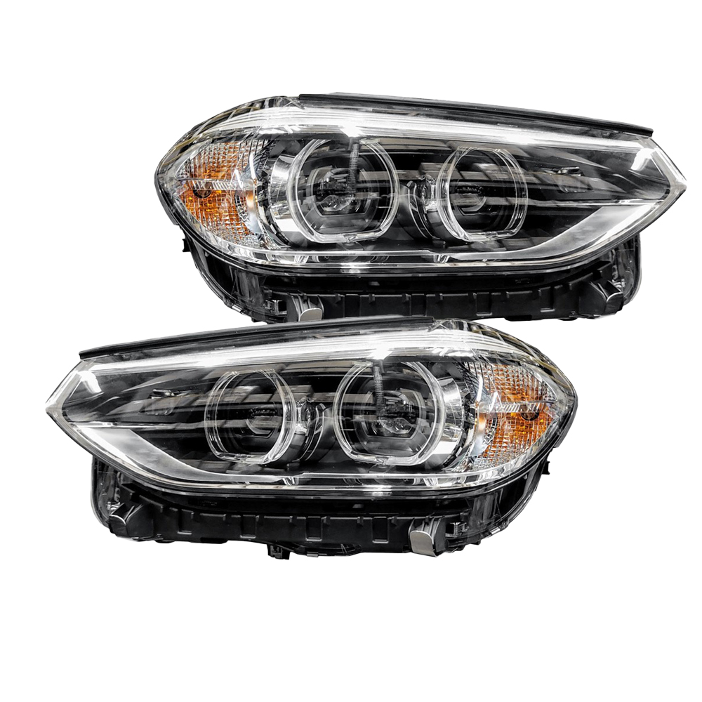 Headlight Set For 18-21 BMW X3, 19-21 BMW X4