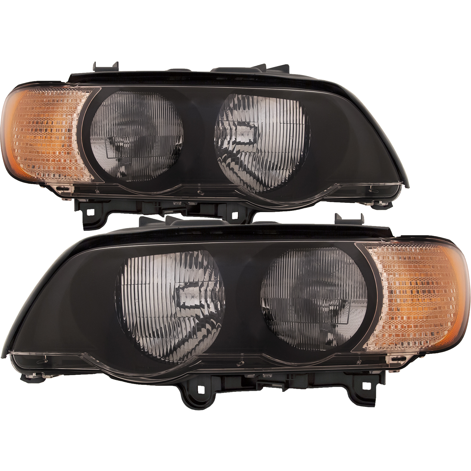 Headlight Set For 00-03 BMW X5