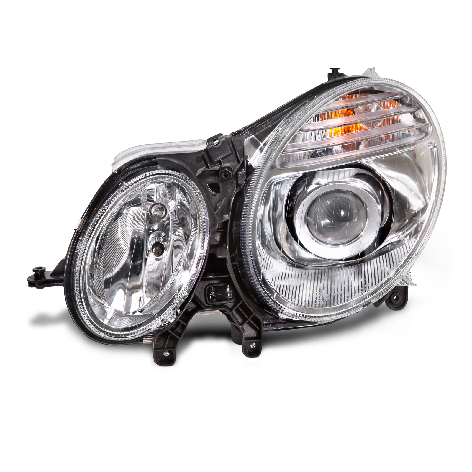 Left Driver Side Headlight For 07-09 Mercedes-Benz E-350, 07-09 Mercedes-Benz E320, 07-09 Mercedes-Benz E550, 07-09 Mercedes-Benz E63 AMG