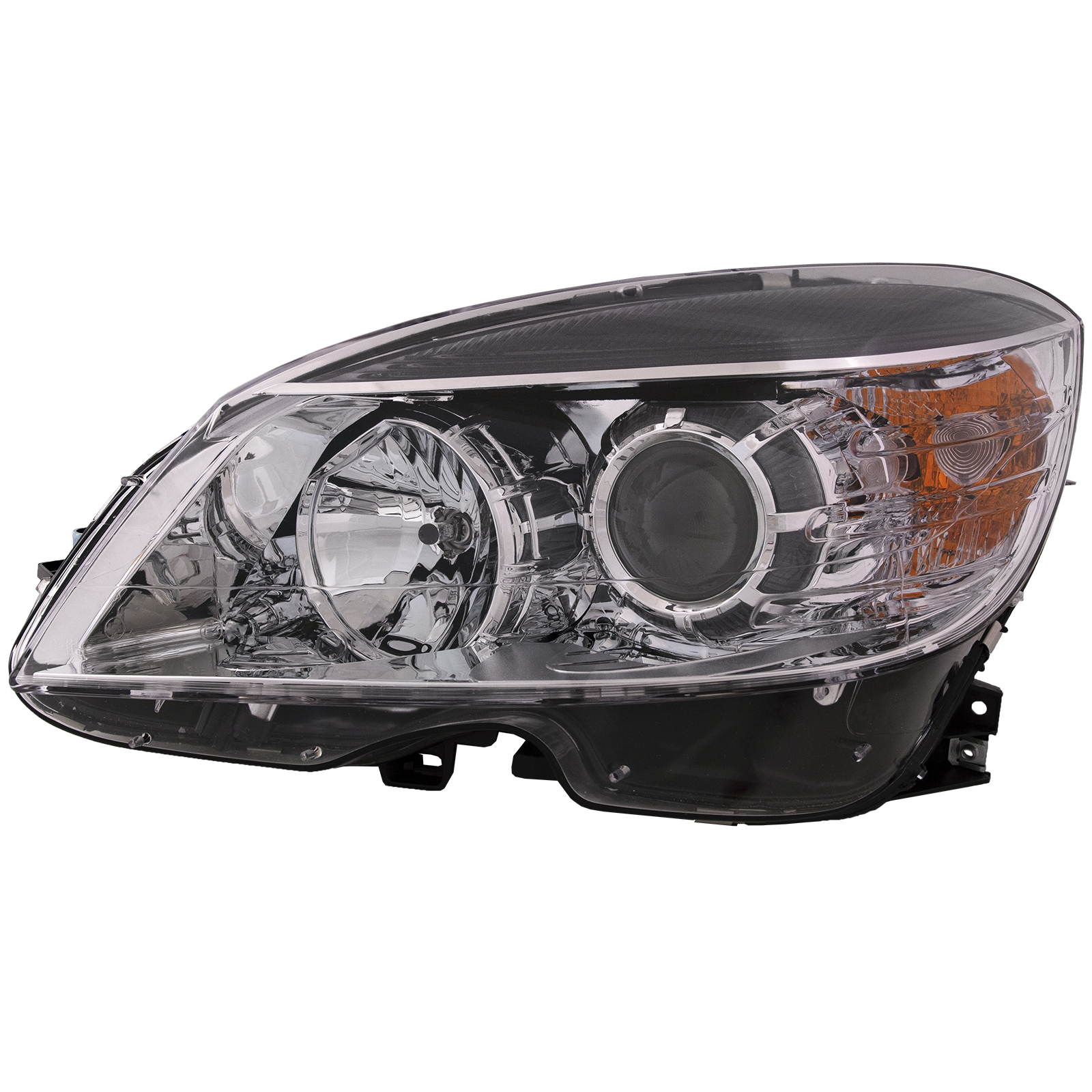 Left Driver Side Headlight For 08-11 Mercedes-Benz C300, 08-11 Mercedes-Benz C350, 08-11 Mercedes-Benz C63 AMG