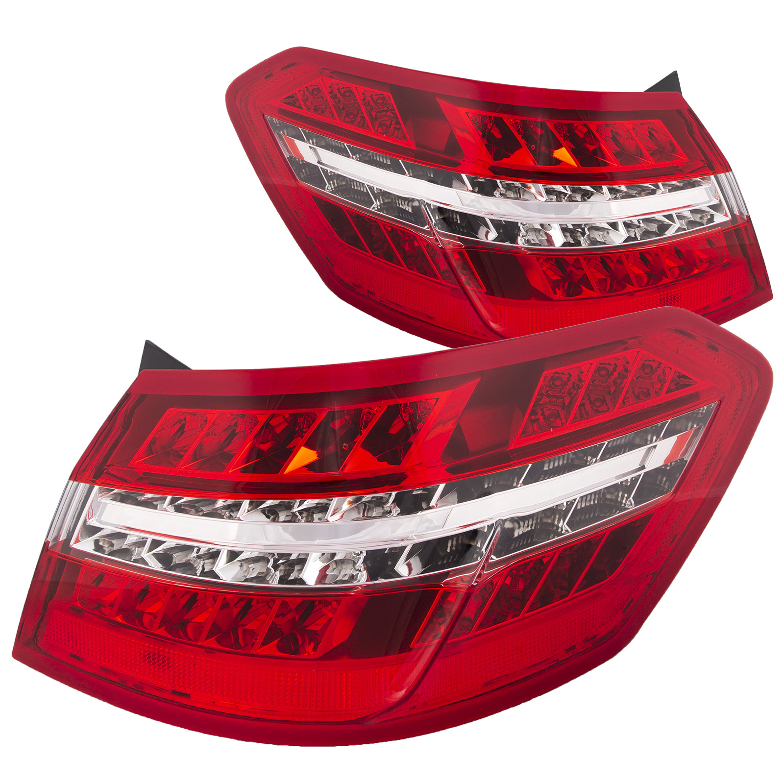 Tail Light Set For 10-13 Mercedes-Benz E350, 10-13 Mercedes-Benz E550, 10-13 Mercedes-Benz E63 AMG