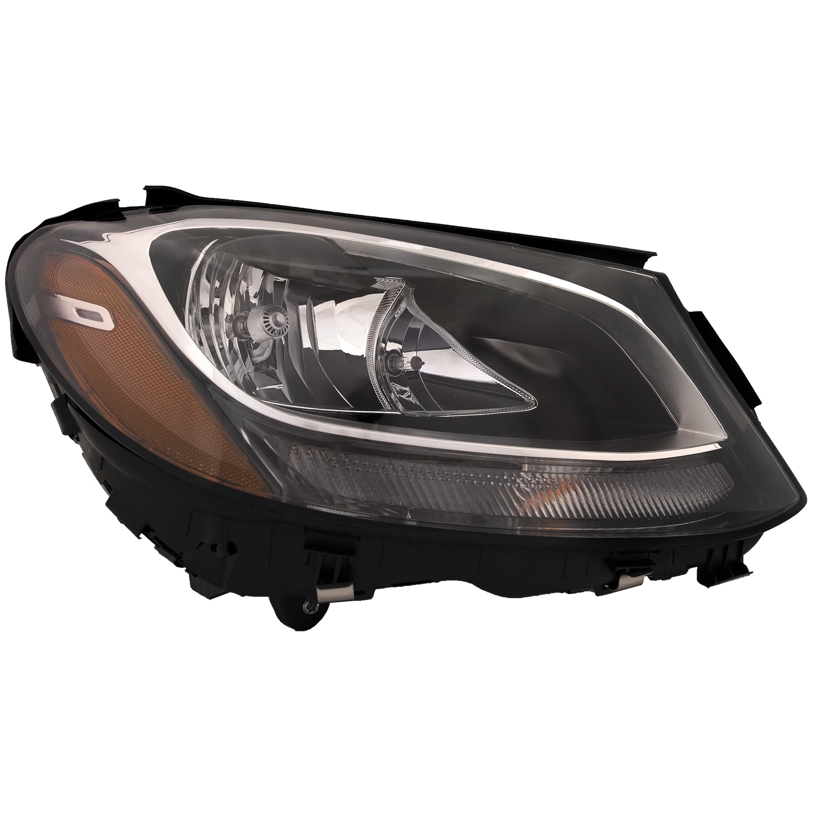Right Passenger Side Headlight For 15-20 Mercedes-Benz C300, 15 Mercedes-Benz C400, 15-20 Mercedes-Benz C63 AMG