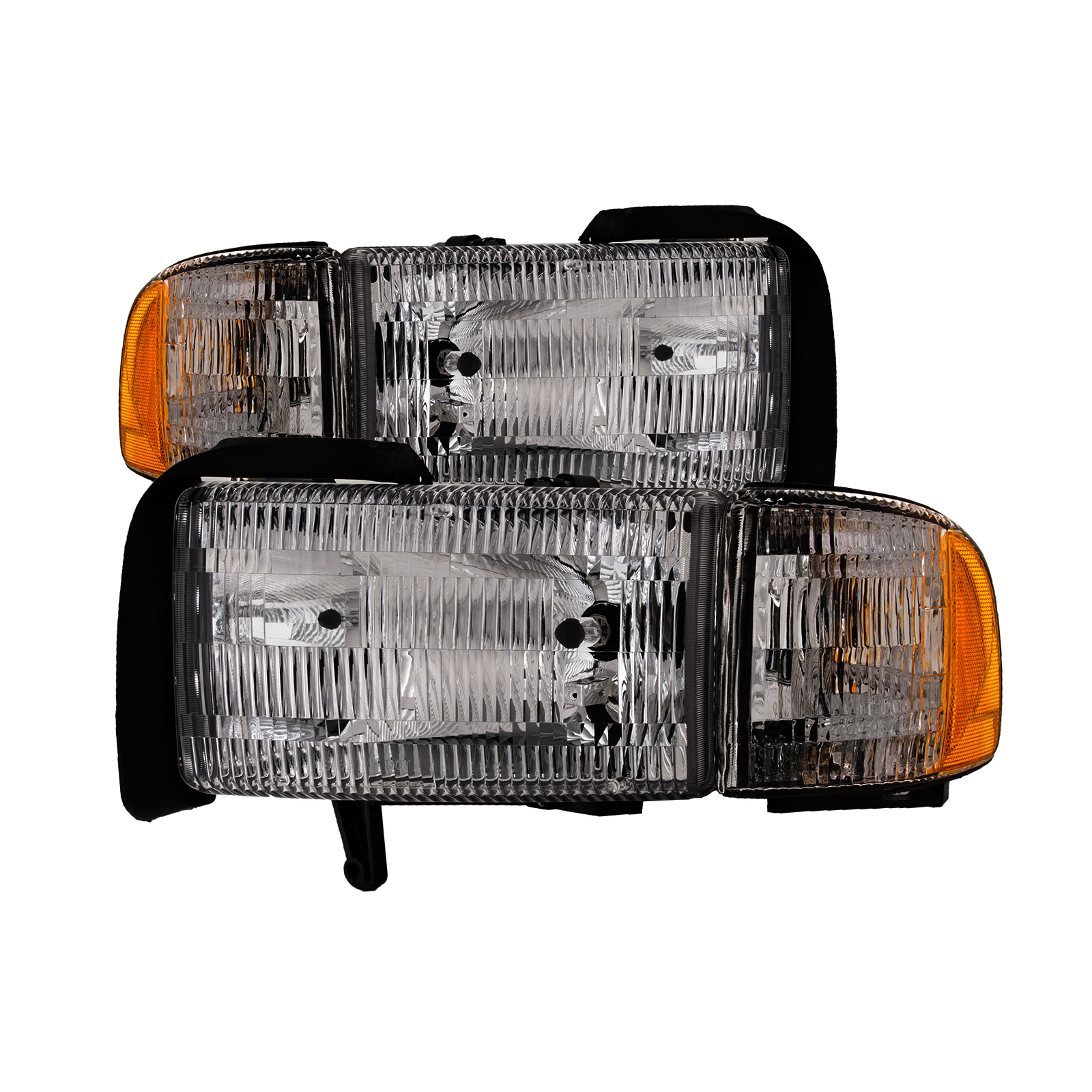 - Set For 94-02 Dodge Ram 1500, 94-02 Dodge Ram 2500, 94-02 Dodge Ram 3500