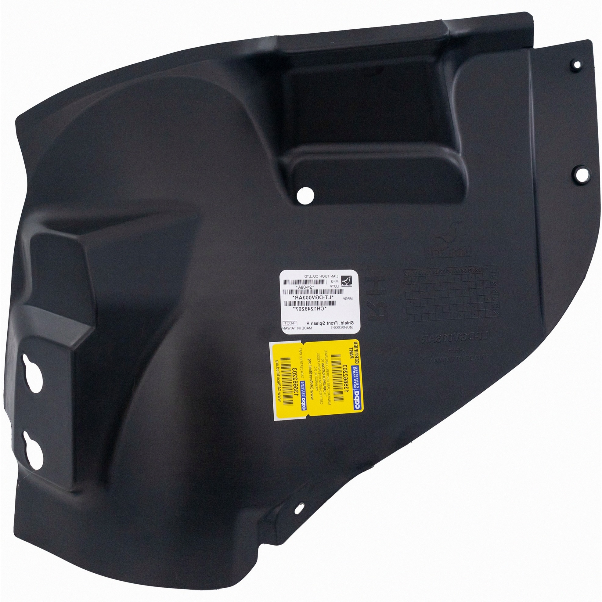 Left Driver Side Fender Liner For 19-24 Ram 1500