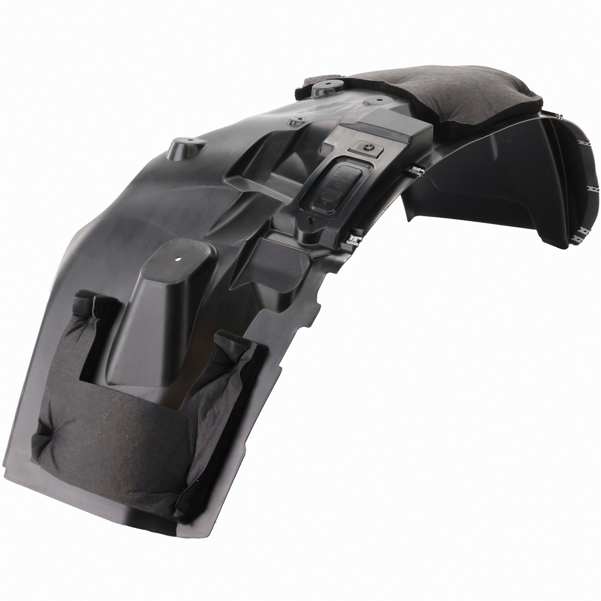 Left Driver Side Fender Liner For 19-25 Ram 2500, 19-25 Ram 3500; CAPA Certified