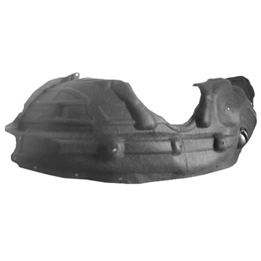 Right Passenger Side Fender Liner For 14-21 Jeep Grand Cherokee, 22 Jeep Grand Cherokee WK; CAPA Certified