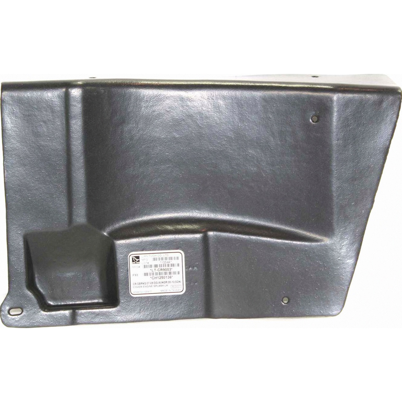 Left Driver Side Fender Accessory For 07-10 Chrysler Sebring, 08-10 Dodge Avenger