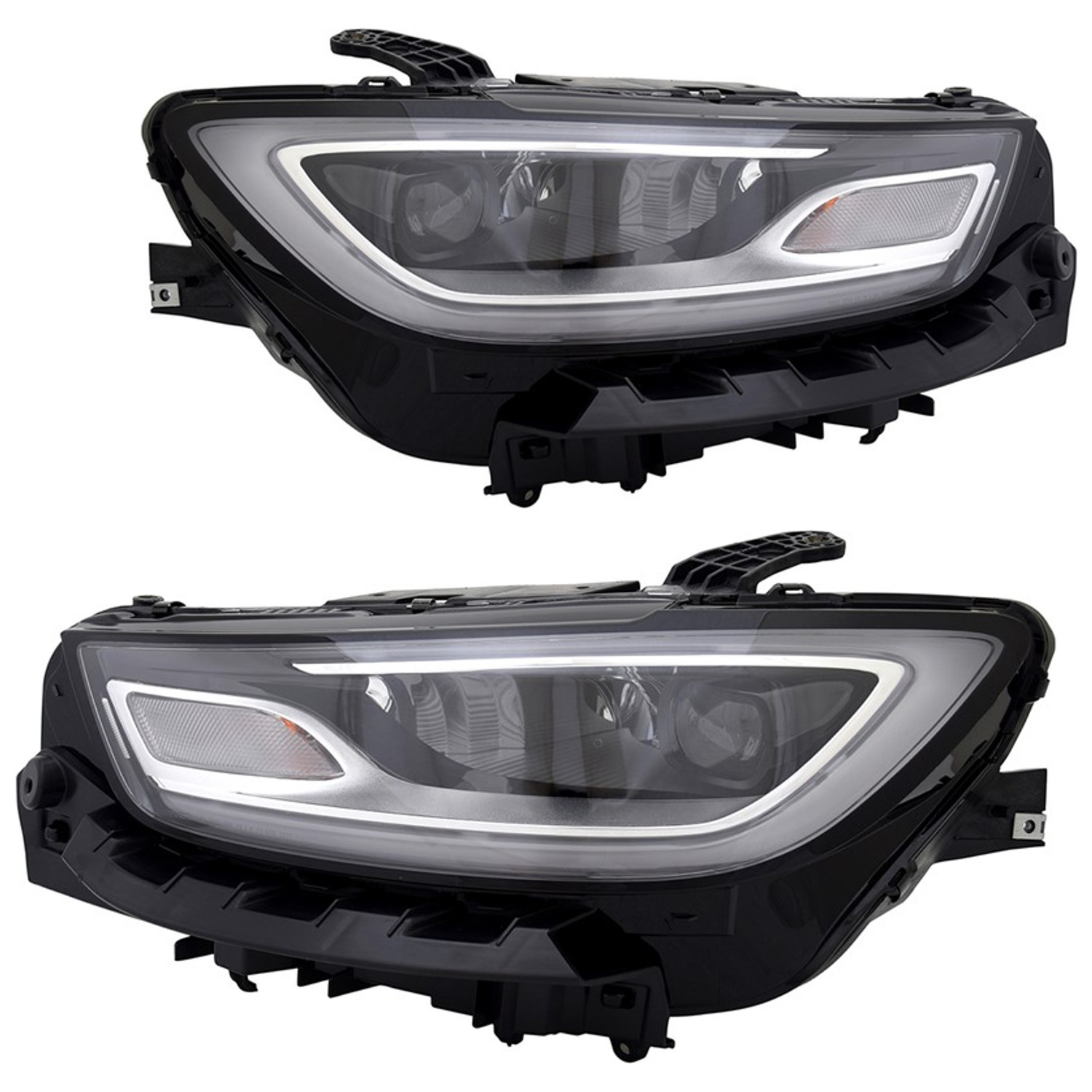 Headlight Set For 21-25 Chrysler Pacifica; CAPA Certified