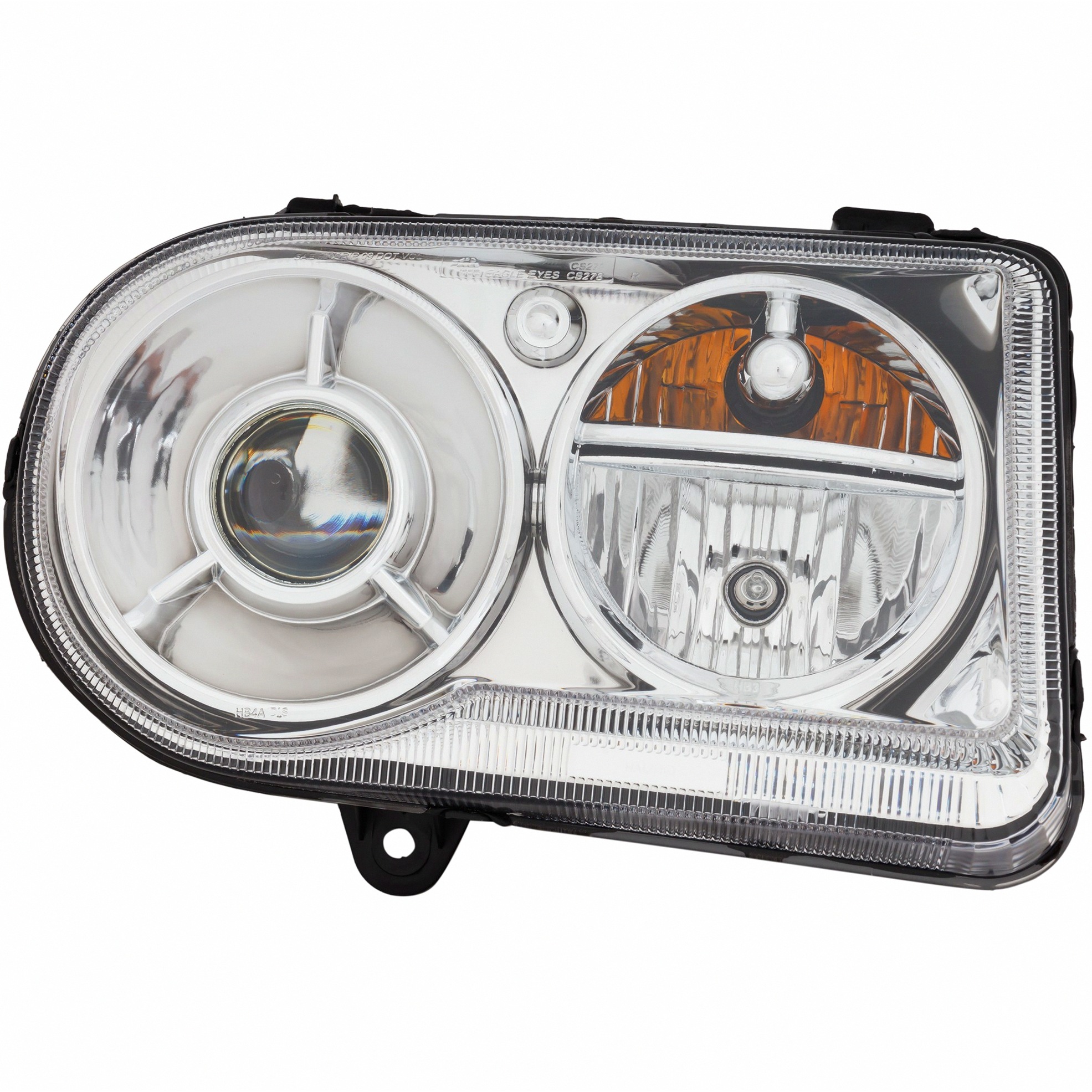 Right Passenger Side Headlight For 05-10 Chrysler 300