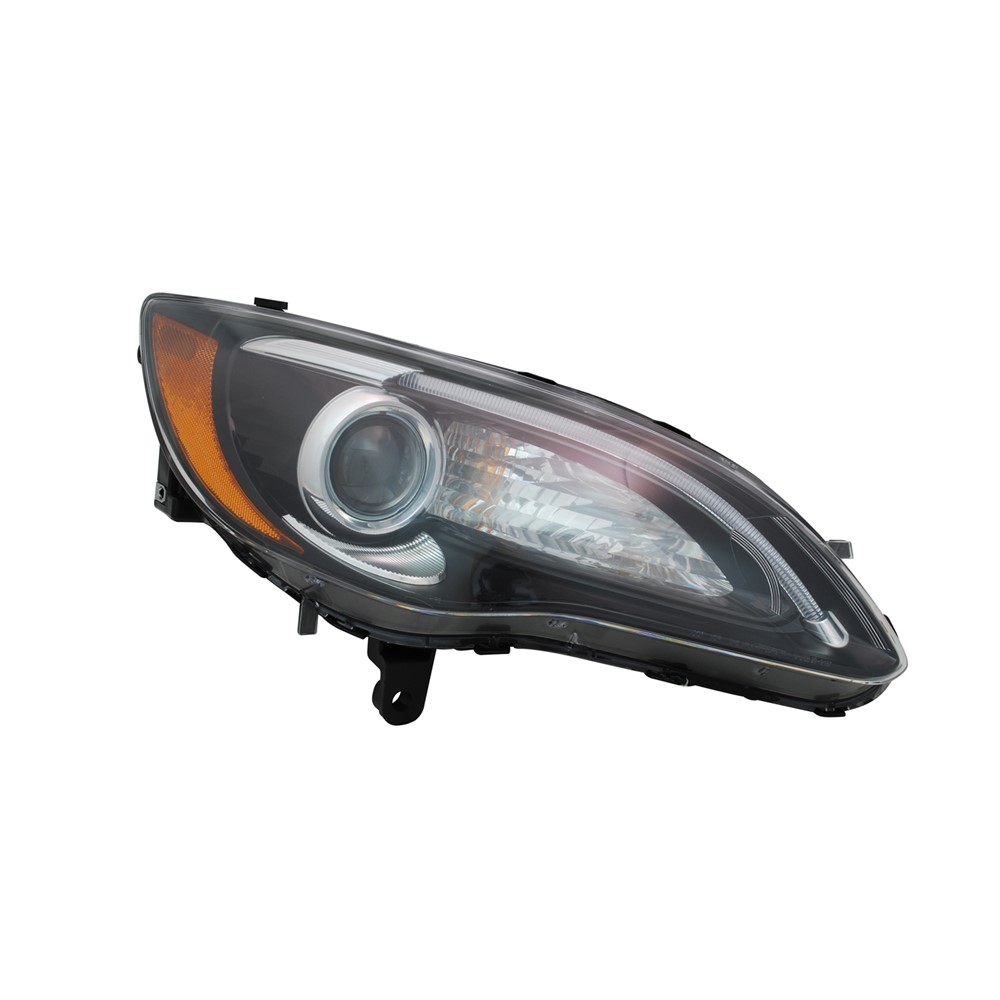 Right Passenger Side Headlight For 11-12 Chrysler 200; CAPA Certified