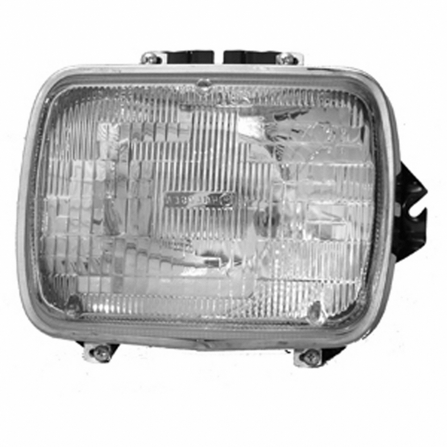 Right Passenger Side Headlight For 84-01 Jeep Cherokee, 86-92 Jeep Comanche, 84-90 Jeep Wagoneer, 87-95 Jeep Wrangler