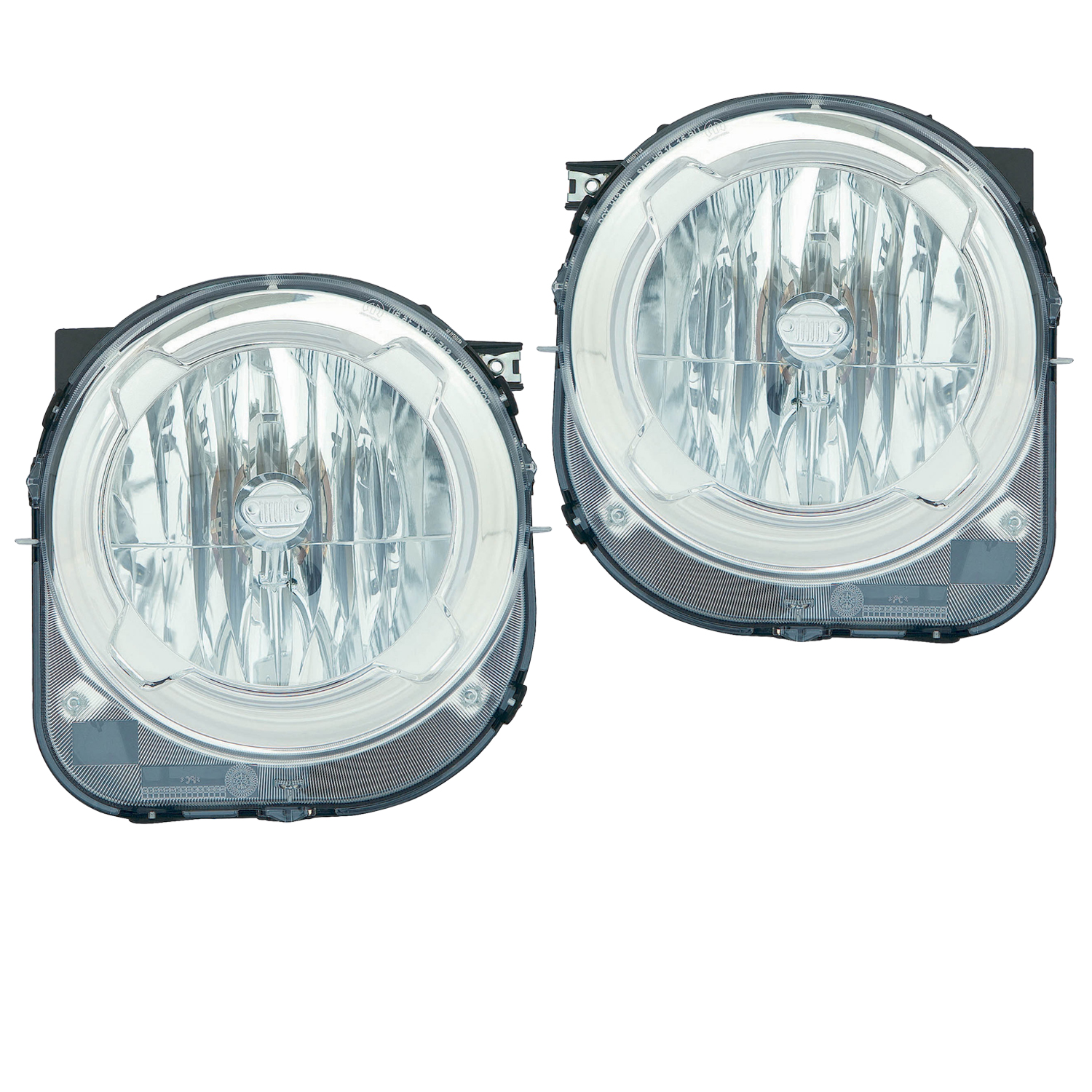 Headlight Set For 15-18 Jeep Renegade