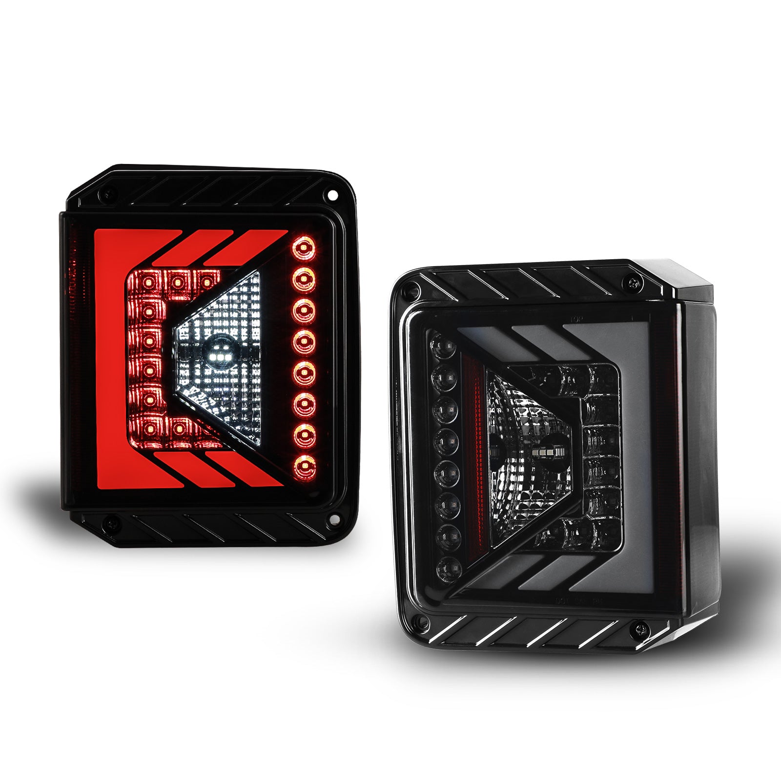 Tail Light Set For 07-18 Jeep Wrangler