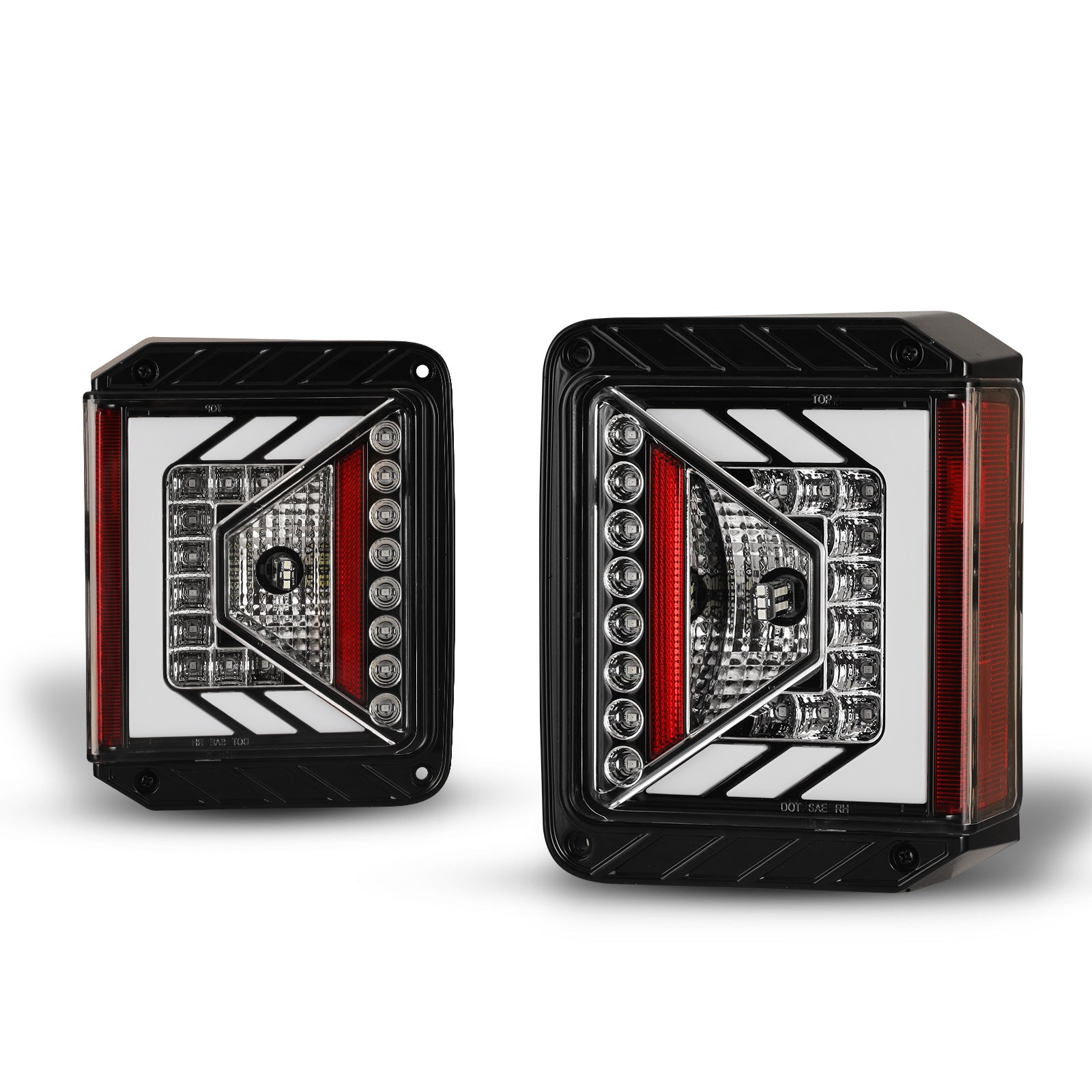 Tail Light Set For 07-18 Jeep Wrangler